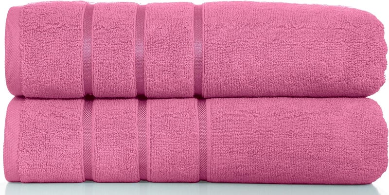 Bliss Casa Bath Sheet (2 Pack) — 80x160 cm 100% Cotton Bath Sheets, Ultra-Soft & Highly Absorbent – Quick-Dry, Hotel-Quality & Durable - Image 1