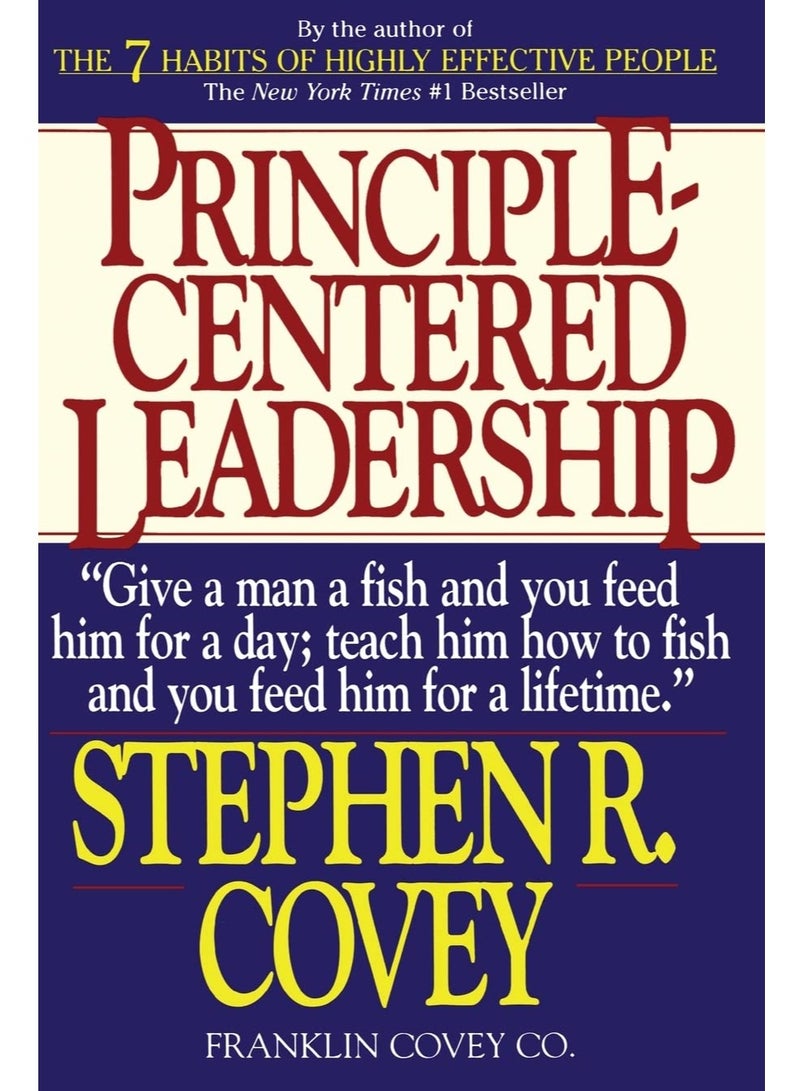 Principle-Centered Leadership Paperback 