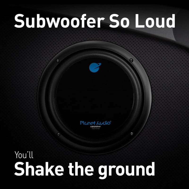 Planet Audio AC10D Anarchy Series 10 Inch Car Subwoofer - Image 3