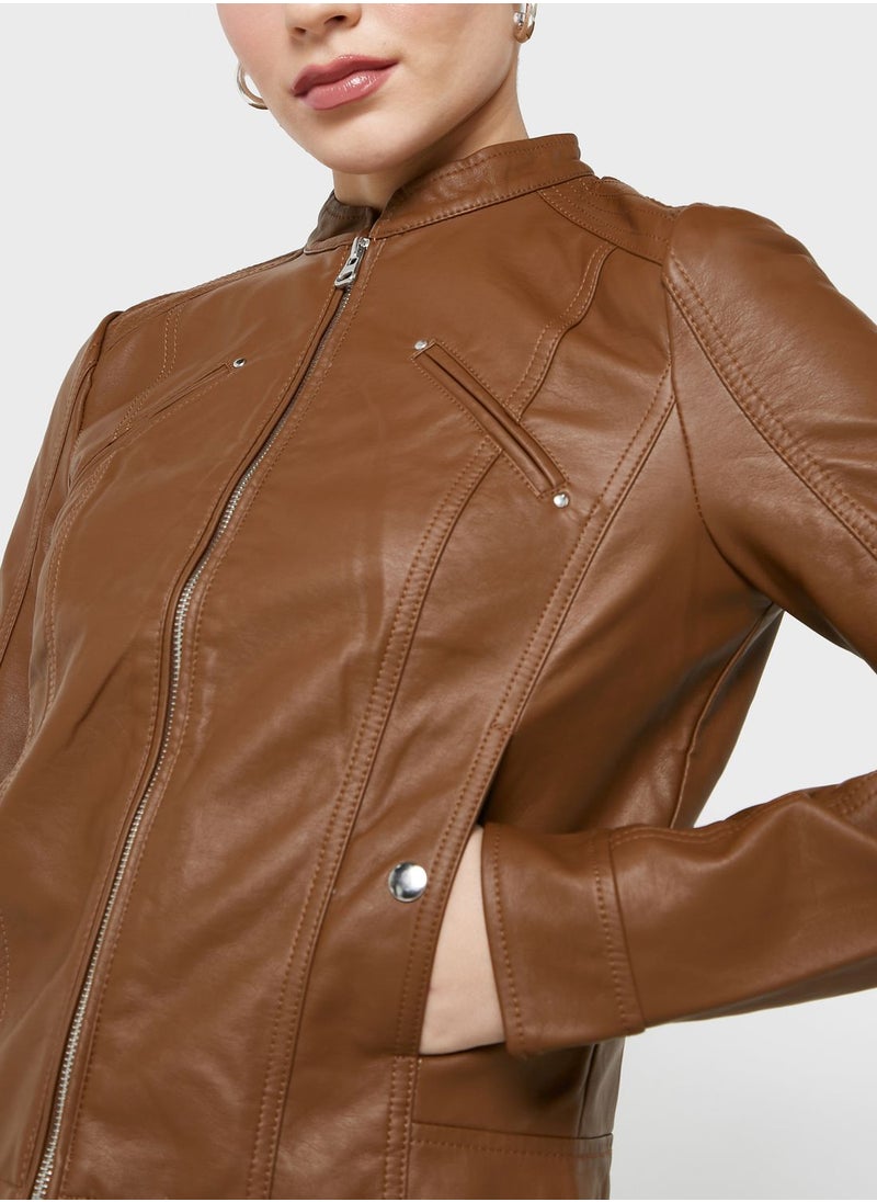VERO MODA - Zip Through Jacket - Image 1
