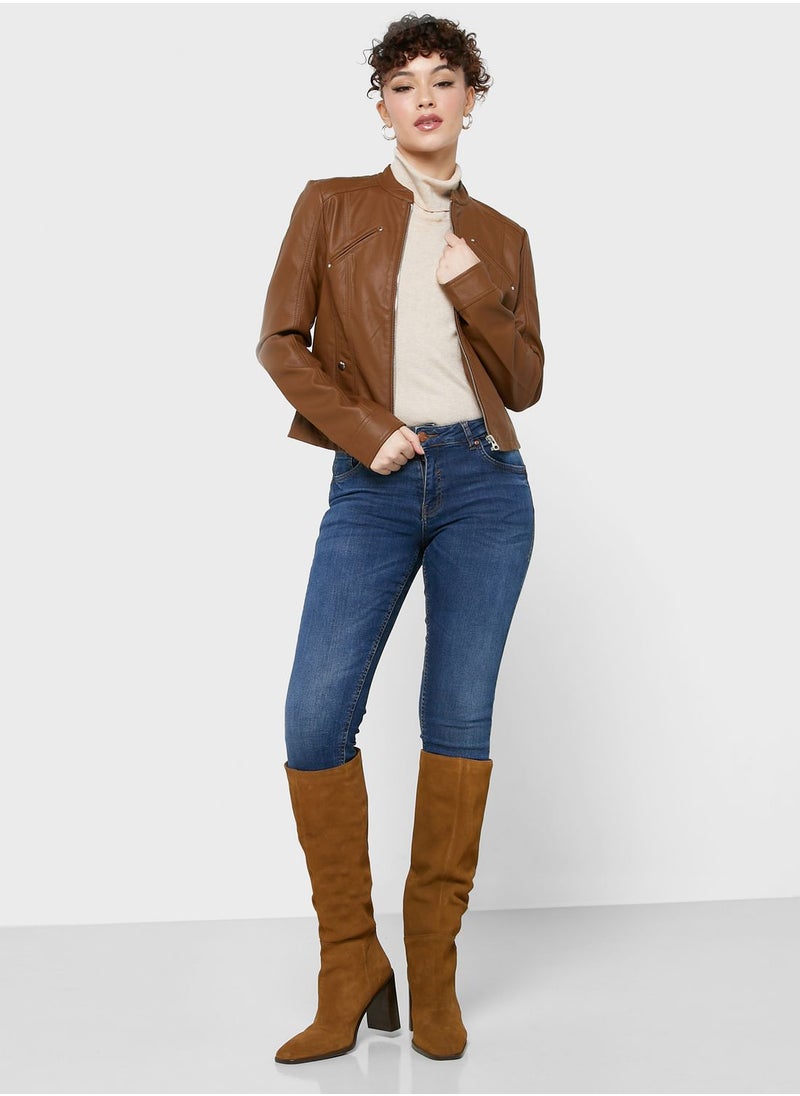VERO MODA - Zip Through Jacket - Image 1