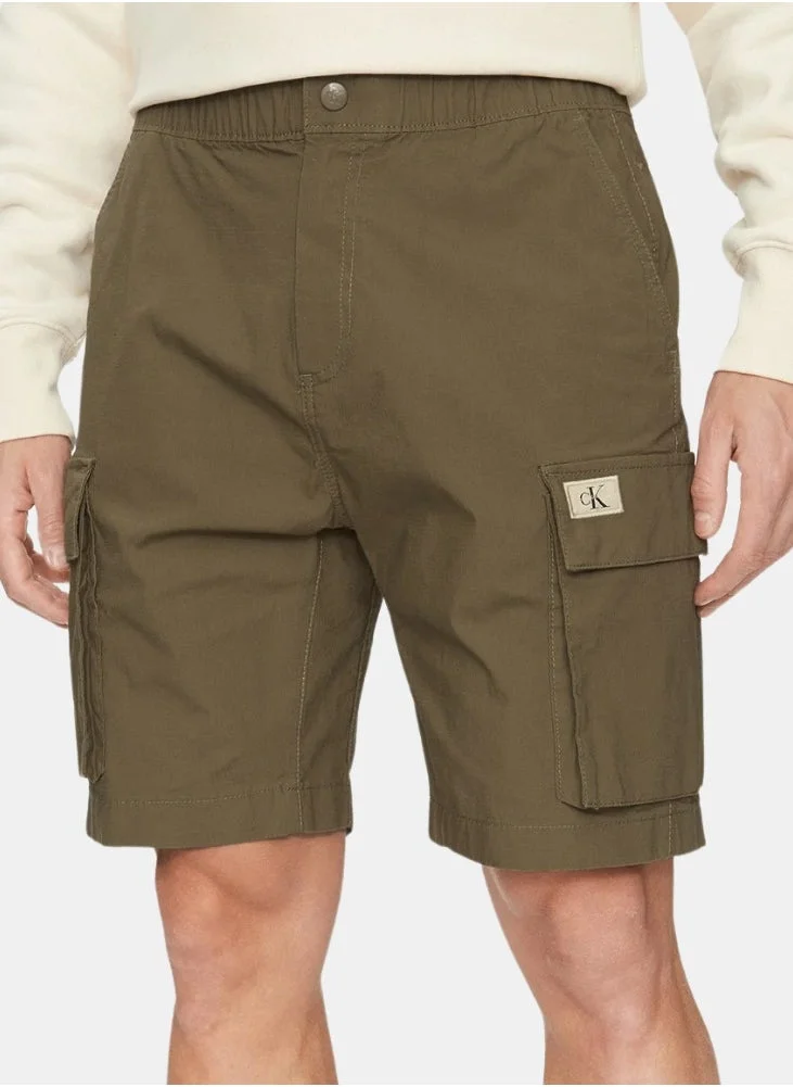 Calvin Klein Jeans Washed Cargo Shorts