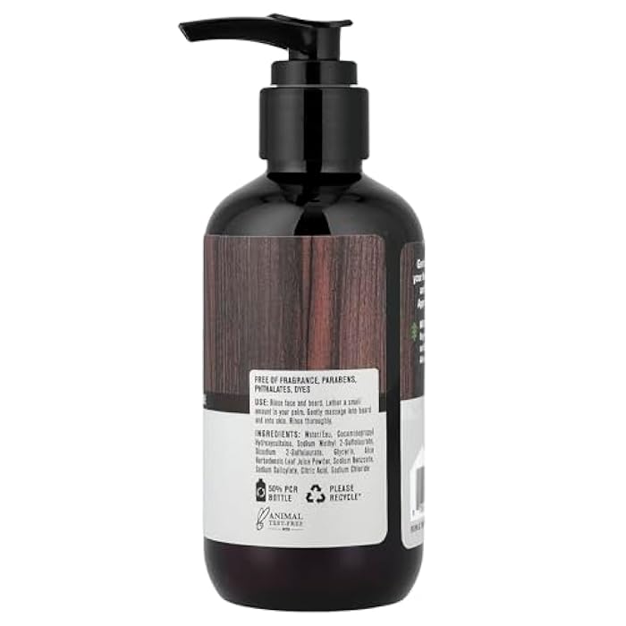 Every Man Jack Unscented Beard And Face Wash, 6.7 Fz - Image 2