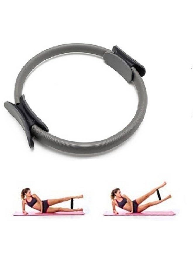 Gocart GOCART Professional Fitness Ring Magic Yoga Circle Pilates Magic Fitness Circle Pilates Ring  (Grey) - Image 3