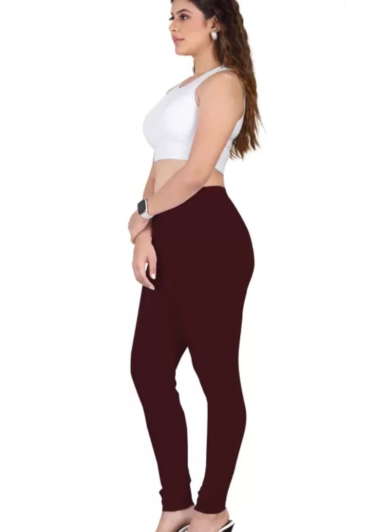 IndHeritage Full length comfy cotton leggings - Image 1