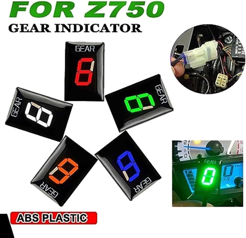Vuzmode 1-6 Gear Indicator for Z750R - Image 4