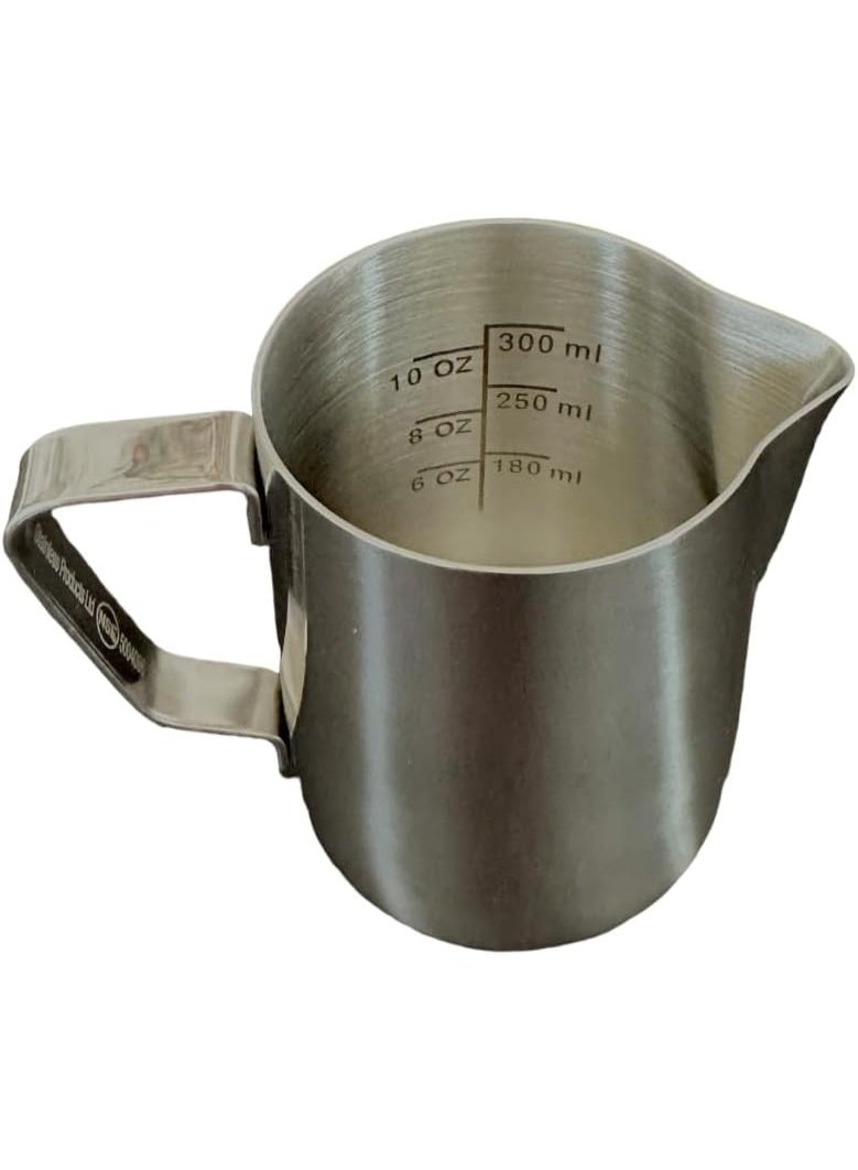 Rattleware 350ML Etched Macchiato Pitcher for Milk Frothing Espresso & Latte Art - Image 1