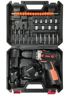 DEFAONS Cordless Drilling Machine 12V Rechargeable Electric Screwdriver Bit Set Electric Hand Drill With 2 Battery DEFAONS  - Image 2