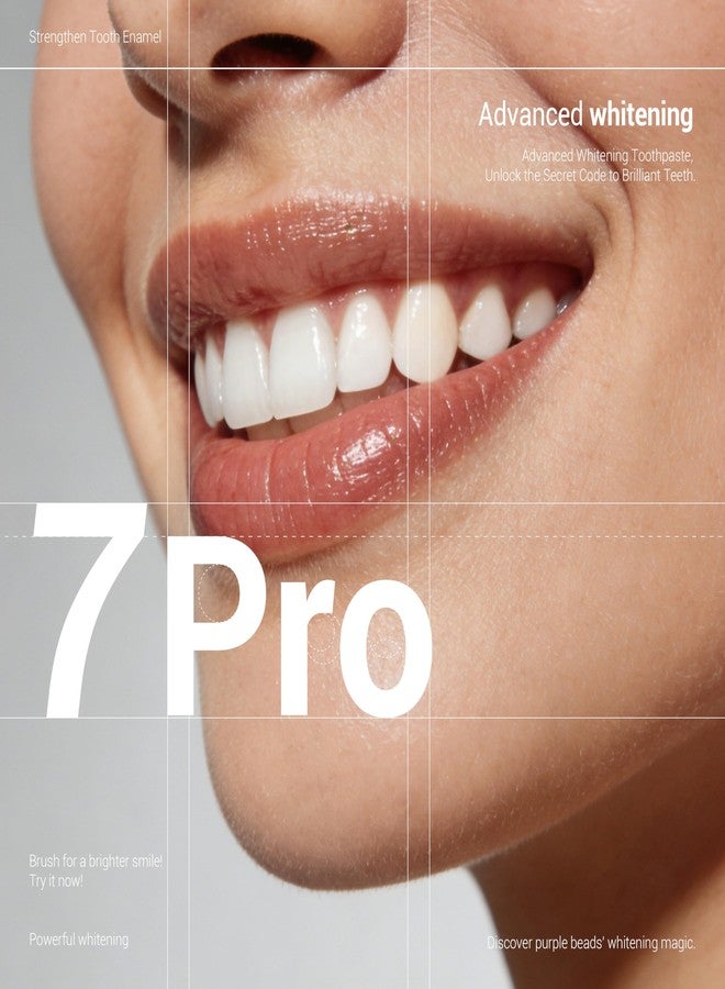 MSDRWIKEY معجون أسنان MSDRWIKEY Popping 7-Pro للتبييض | تبييض عميق و7 أنواع من البروبيوتيك لصحة الفم | حبيبات بنفسجية لمزيد من الانتعاش | خالٍ من الفلورايد - Image 2