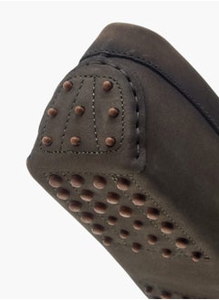 Mister Duchini Boys Monogram Embossed Slip-On Loafers  - Image 5