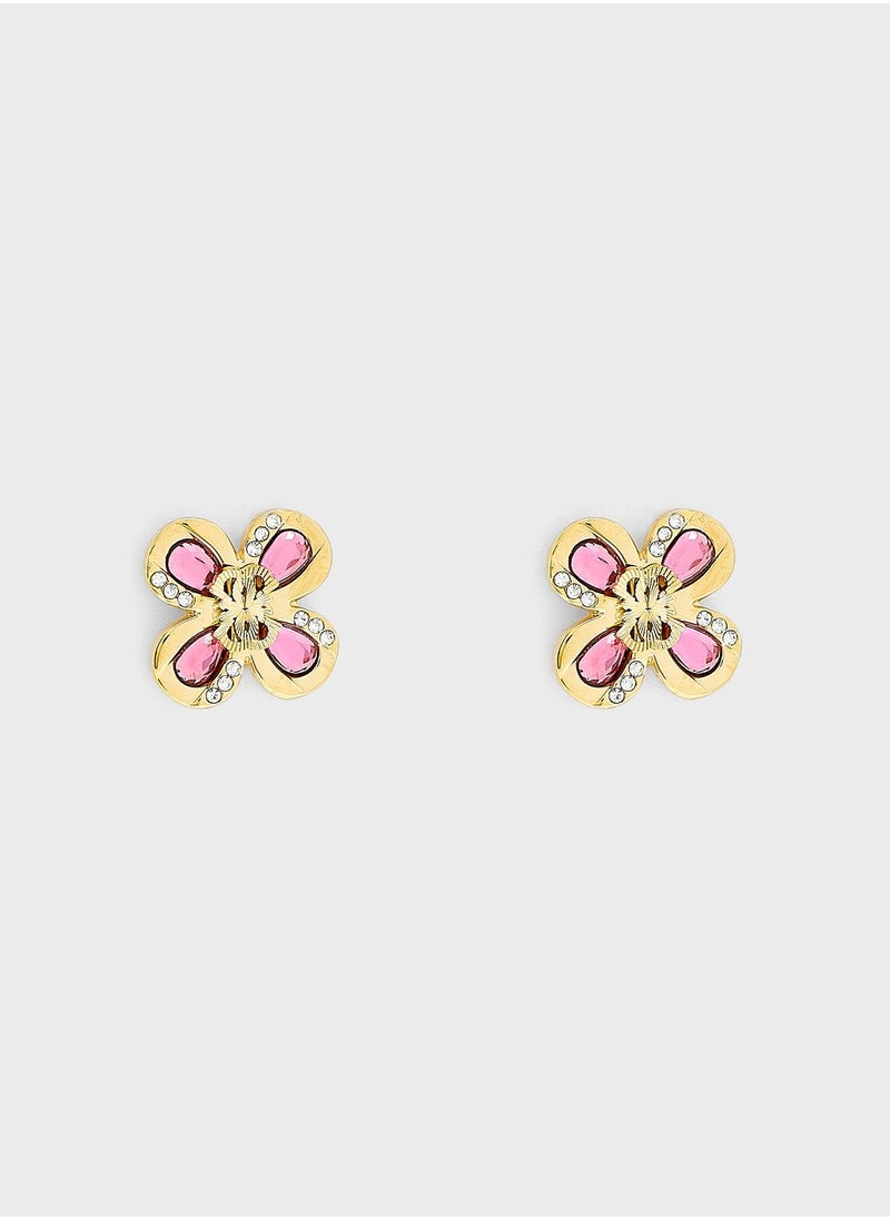 GUESS - Flower Stud Earrings - Image 1