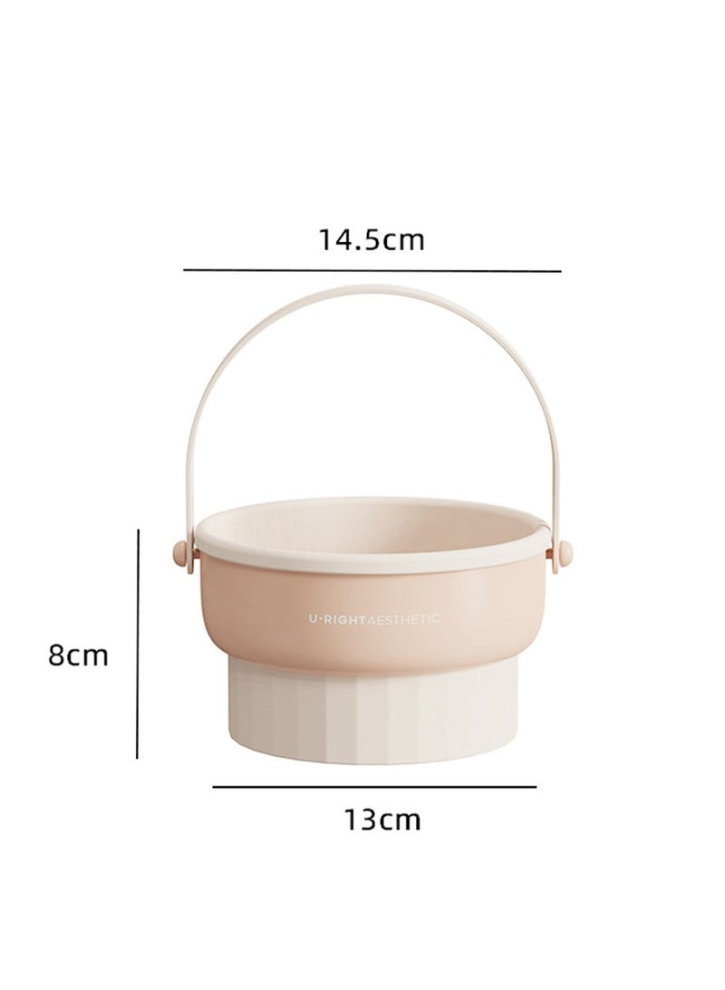 Goolsky Makeup Brush Cleaner Mat 3 in 1 Silicone Makeup Brush Cleaner Bowl Cosmetic Brushes Cleaning Tool Organizer for Storage and Air Dry - Image 3