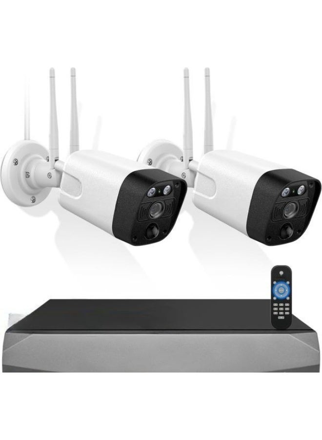 كاميرا لاسلكية خارجية 5 ميجا بكسل – زاوية واسعة 130 درجة، صوت ثنائي الاتجاه وكشف حركة - Image 1