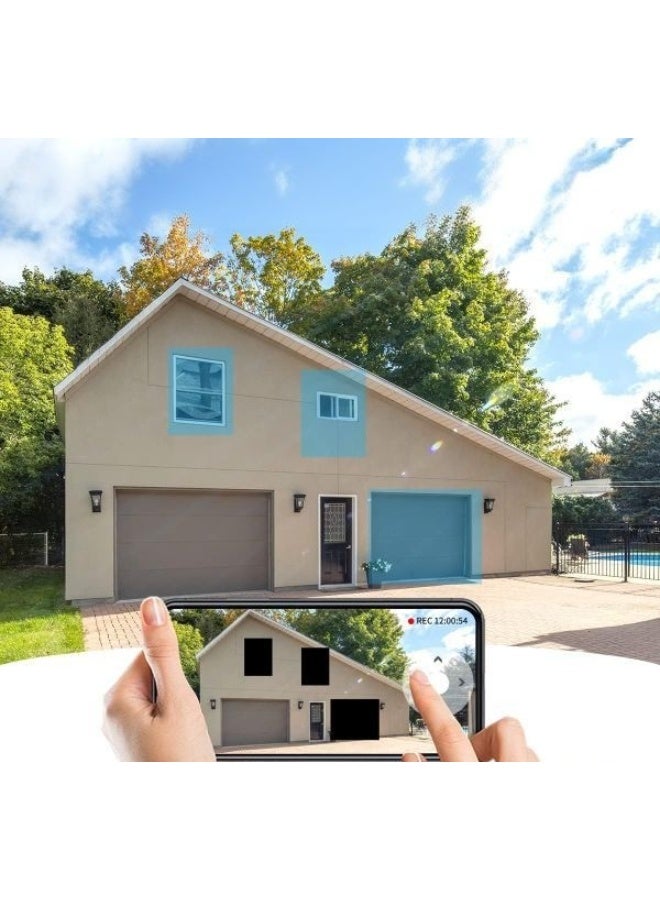 كاميرا لاسلكية خارجية 5 ميجا بكسل – زاوية واسعة 130 درجة، صوت ثنائي الاتجاه وكشف حركة - Image 2