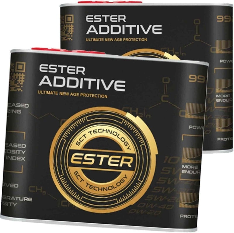 Mannol HTE - Germany (9929 2 Pc Pack Ester Additive Engine Oil)