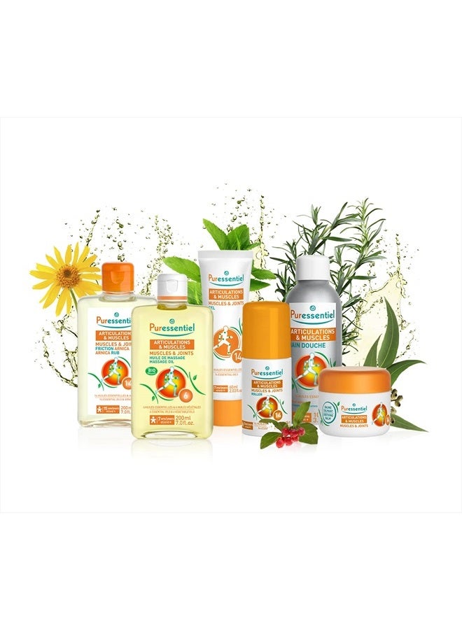 Puressentiel Muscle Relaxing Organic Massage Oil with Arnica and Wintergreen - Aromatherapy Oil for Muscle Tension - Plant Based - Revive Sore, Tired Joints and Body Aches - 3.5 Oz - Image 5