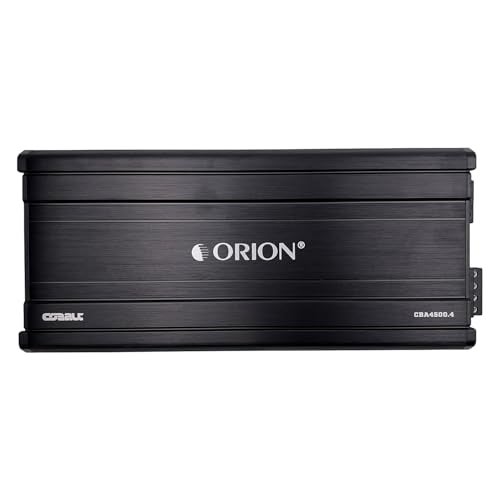 Orion Cobalt Series CBA4500.4 High Efficiency 4-Channel Class A/B Amplifier for Car Audio Stereo - 4500W High Output, 2/4 Ohm Stable, Adjustable Low/High Pass, Bass Boost, MOSFET Power Supply - Image 2