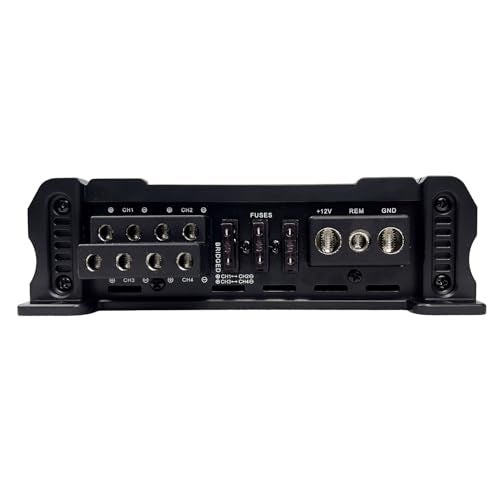 Orion Cobalt Series CBA4500.4 High Efficiency 4-Channel Class A/B Amplifier for Car Audio Stereo - 4500W High Output, 2/4 Ohm Stable, Adjustable Low/High Pass, Bass Boost, MOSFET Power Supply - Image 3