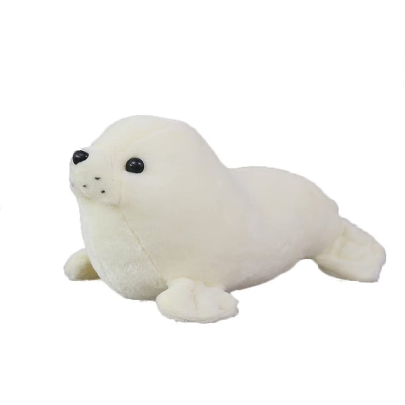 CHELEI2019 15.7" Seal Stuffed Animal,White Chubby Seal Plush Hug Pillow Toy,Gifts for Kids - Image 1