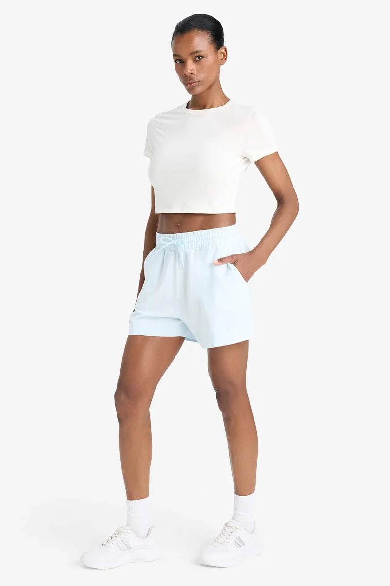 DeFacto DeFactoFit Standard Fit Sports Basic Shorts