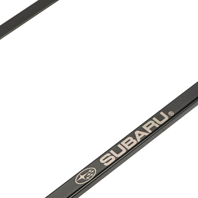 Subaru Logo Slim Line Black License Plate Frame SOA342L153 for Outback, Legacy, WRX, STi, Impreza, Forester, Tribeca, Crosstrek, BRZ, Ascent, Solterra - Image 3