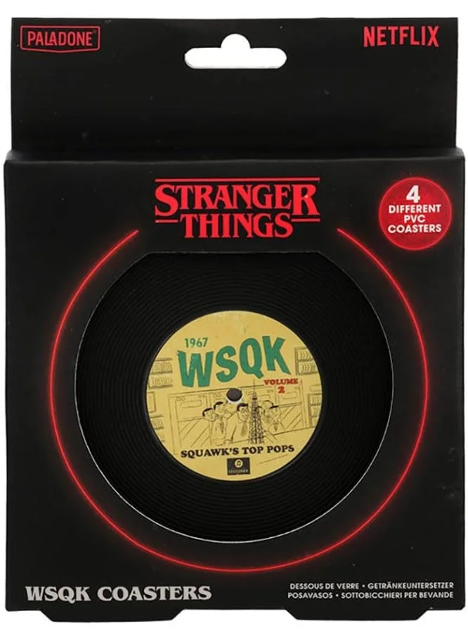 Paladone Paladone - Stranger Things Season 5  WSQK PVC Coasters
