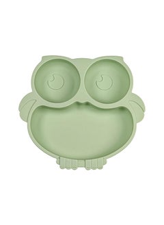 Snowie Soft ® Baby Suction Plates For Baby Feeding With 4 Strong Suction Cups, Silicone Toddler Plates With Deep Divided For Kids To Feed Themselves, Dish Washer & Micro-Wave Oven Safe  - Image 1