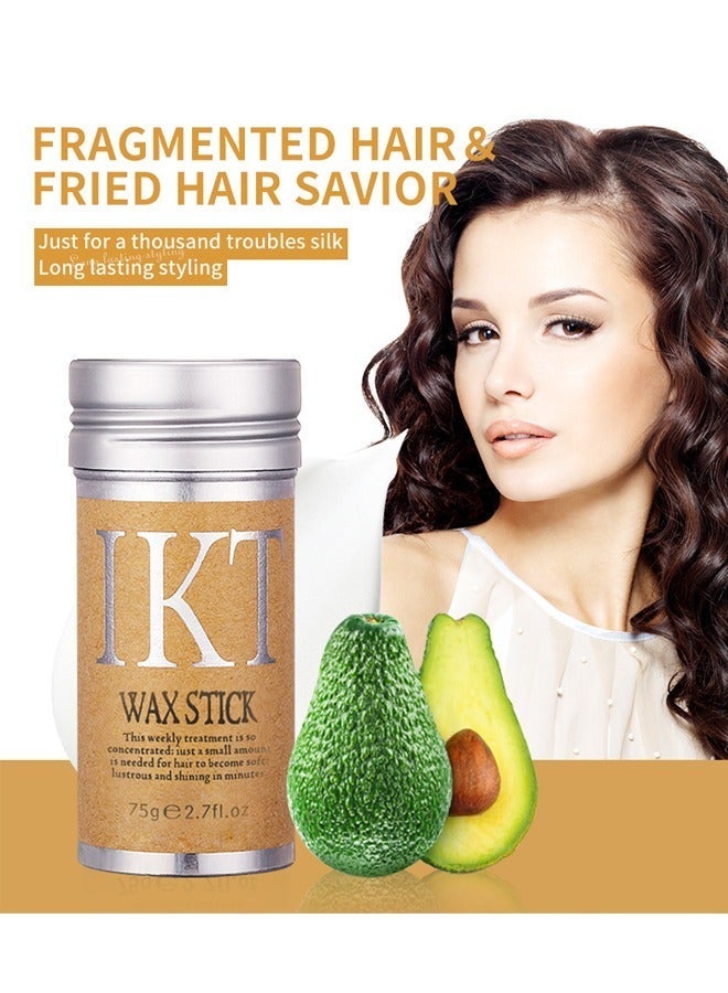 IKT Hair Styling Wax Stick for Smooth Wigs, Non-Greasy Styling Solution for Flyaways, Edges, and Frizz - 75g - Image 2