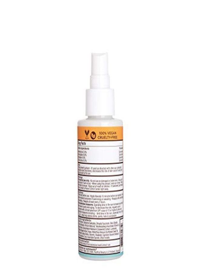 Pacifica - Set & Protect Matte Sheer Setting Mist Spf 45, Clear, 4 Fl Oz - Image 1