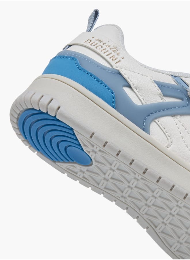 Mister Duchini - Boys Panelled Sneakers With Hook And Loop Closure - Image 1