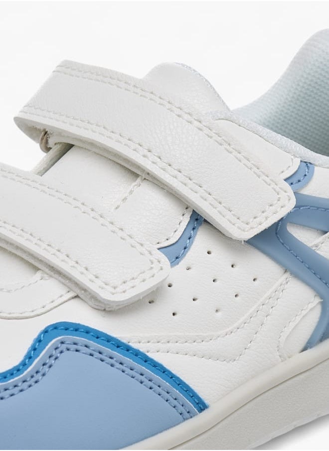 Mister Duchini - Boys Panelled Sneakers With Hook And Loop Closure - Image 1