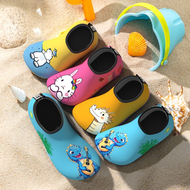 Kids Indoor Fitness Shoes, Soft Sole, Non-slip, for Jump Rope Yoga Dance Training - Image 1