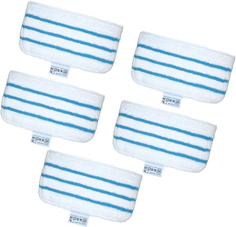 Eacam 5 Pack Mop Pads Replacement for Black + Decker FSM1610/ FSM1630 Washable Mopping Pad Accessories - Image 3