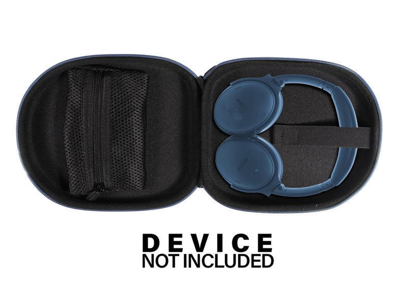 CaseSack Case for Bose QuietComfort Bluetooth Headphones with Microphone, QuietComfort 45, 35, 35 II, Replacement case only (Blue) - Image 3