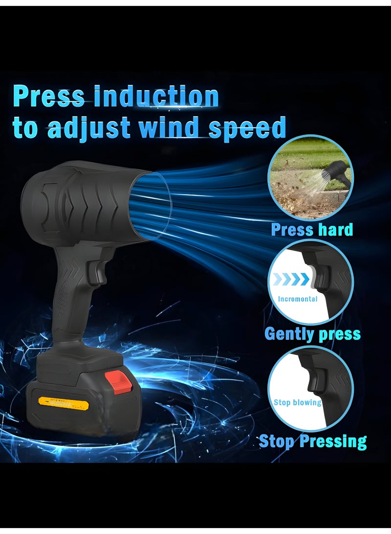 Denx Cordless Powerful Blower With Double Battery (550W, 21V Battery, 3C1300) - Image 2