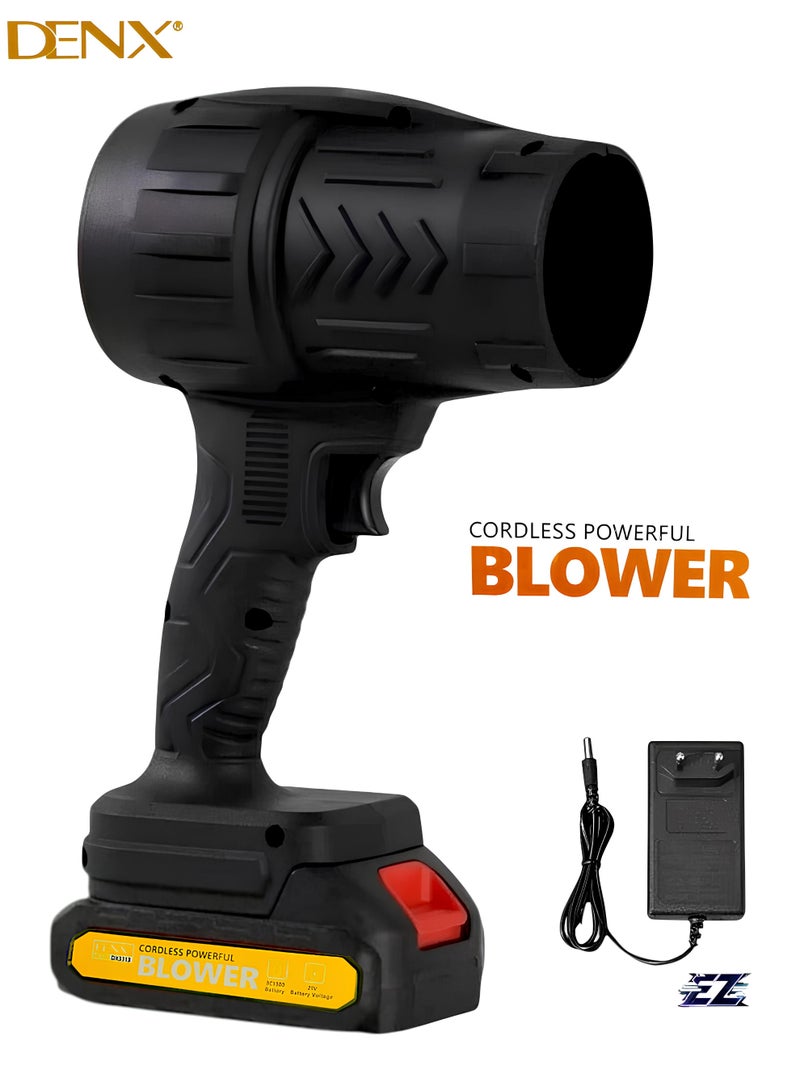 Denx Cordless Powerful Blower With Double Battery (550W, 21V Battery, 3C1300) - Image 1