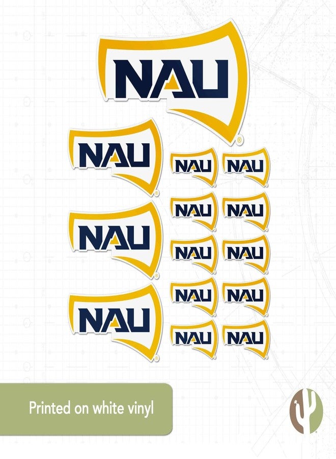 Desert Cactus Northern Arizona University Sticker Northern Arizona Lumberjacks Vinyl Decal Laptop Water Bottle Car Scrapbook Sheet (Type 3-1) - Image 5