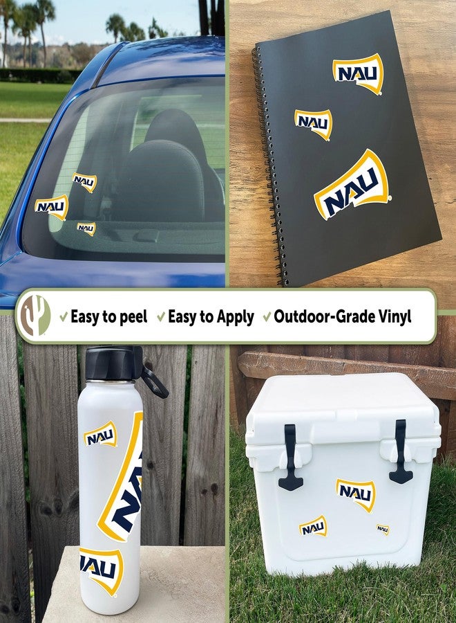 Desert Cactus Northern Arizona University Sticker Northern Arizona Lumberjacks Vinyl Decal Laptop Water Bottle Car Scrapbook Sheet (Type 3-1) - Image 2