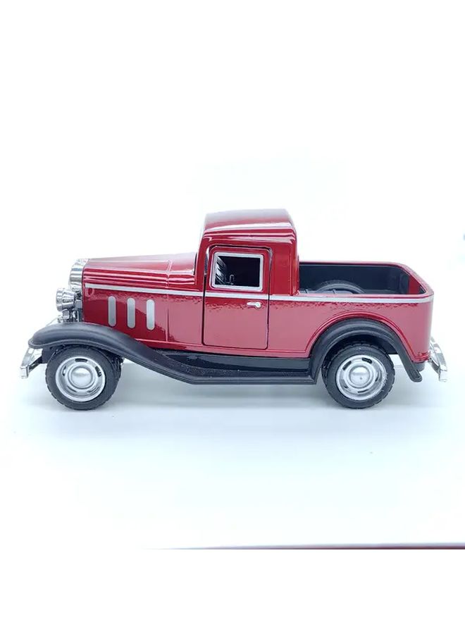Light Blue Retro Vintage Truck Model Pickup Opening Doors Durable Display Car Home Office Decor Collectible Gift - Image 4