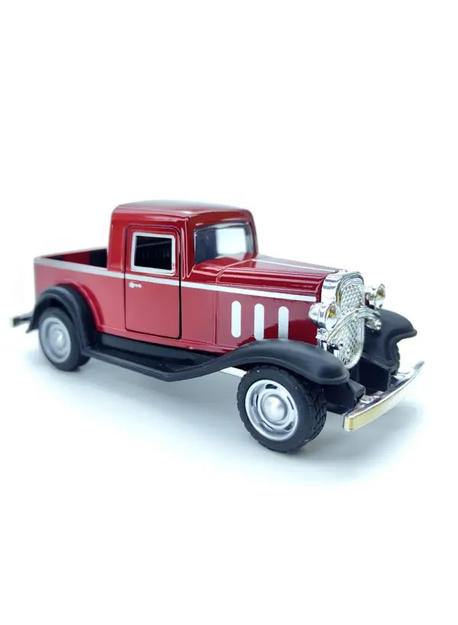 Light Blue Retro Vintage Truck Model Pickup Opening Doors Durable Display Car Home Office Decor Collectible Gift - Image 3
