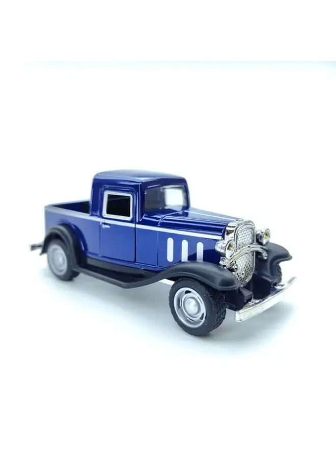 Light Blue Retro Vintage Truck Model Pickup Opening Doors Durable Display Car Home Office Decor Collectible Gift - Image 5
