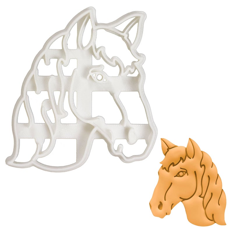 Horse Head cookie cutter 1 piece  Bakerlogy