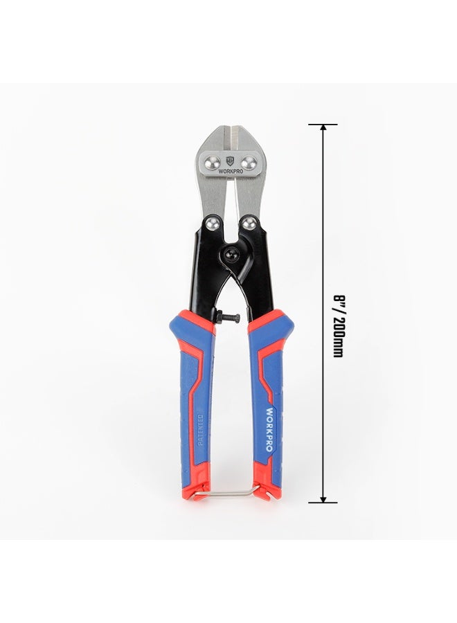 WORKPRO TOOL WORLD WP216001 HEAVY DUTY BOLT CUTTER 200MM POCKET CUTTER 8" Bolt Cutter - Image 2