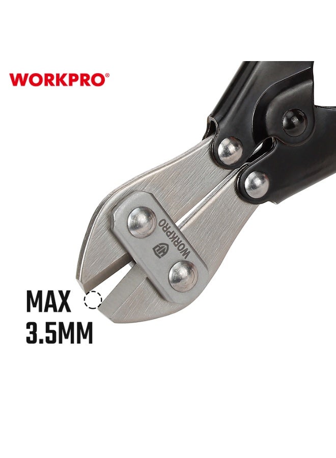 WORKPRO TOOL WORLD WP216001 HEAVY DUTY BOLT CUTTER 200MM POCKET CUTTER 8" Bolt Cutter - Image 5