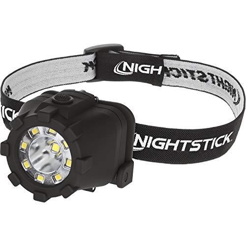 Nightstick NSP-4604B Dual-Light Headlamp, Black - Image 1
