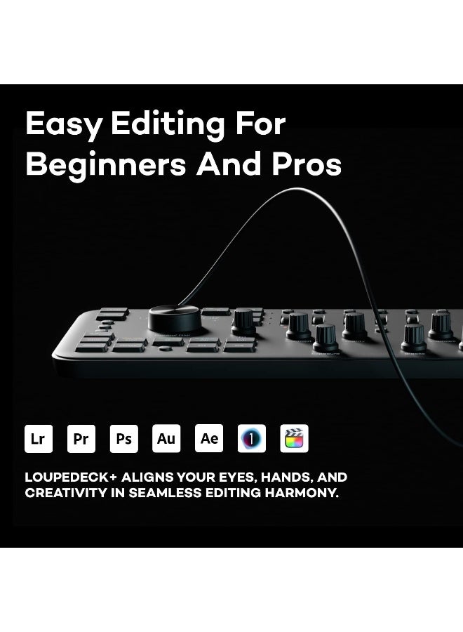 Loupedeck Renewed - Photo and Video Editing Console for Lightroom Premiere Pro Final Cut - Image 3