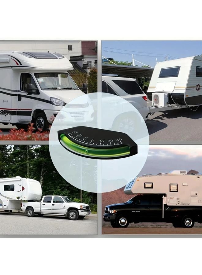 مقياس الميل الأسود عالي الدقة من راتنج ABS لسيارات الجيب والشاحنات الوعرة - Image 4