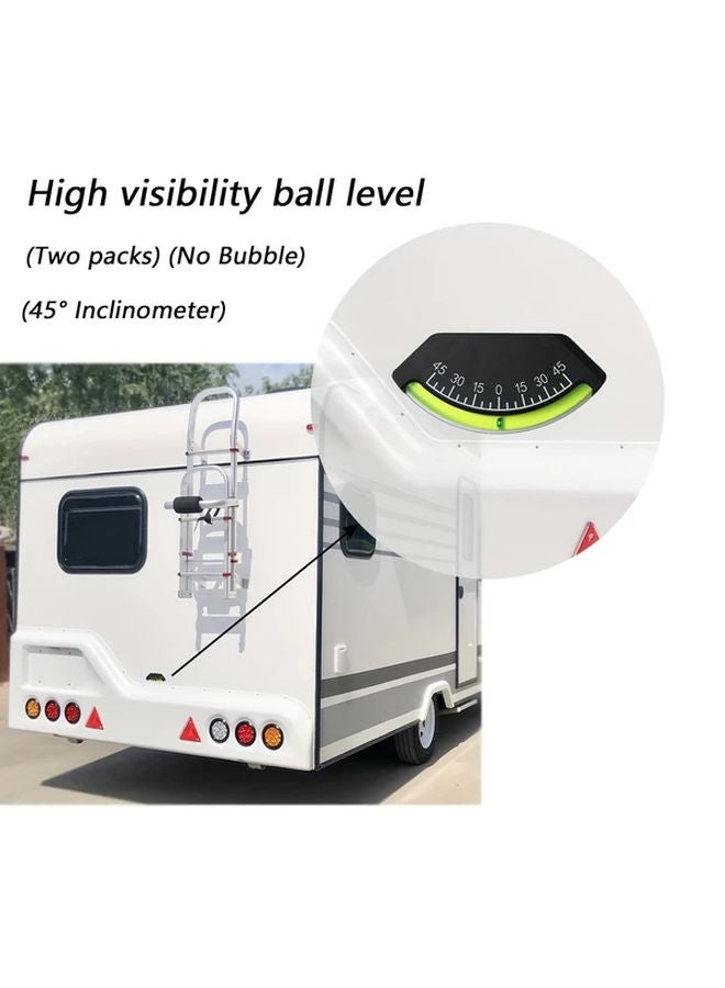 مقياس الميل الأسود عالي الدقة من راتنج ABS لسيارات الجيب والشاحنات الوعرة - Image 5