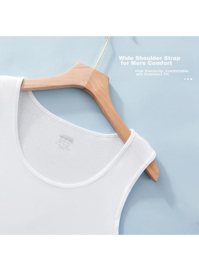 Your Sun Yiershuang Women's Camisole Tank Top, Summer Sleeveless Undershirt, Loose-fitting Inner Layer, Two-piece Set - Image 4