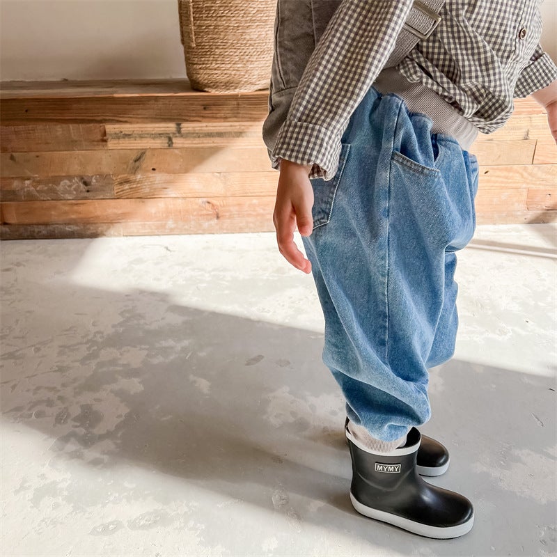 Korean Style Harem Pants for Kids – Casual Cotton Trousers for Boys and Girls - Image 5